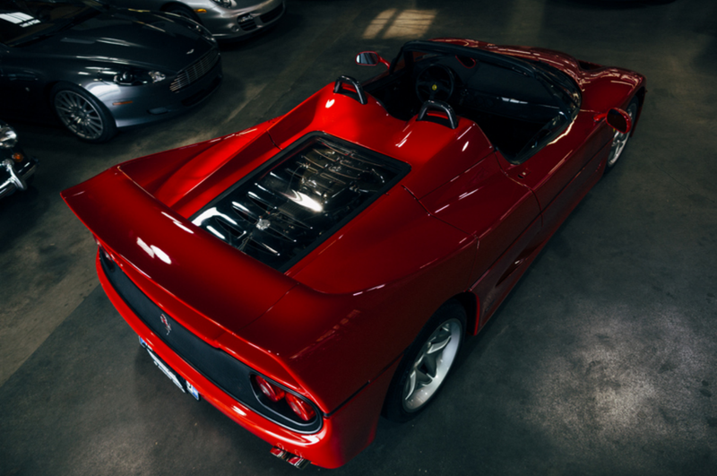 Illustration for article titled Buy the Ferrari F50 That Was the Literal Model for the Bedroom Posters